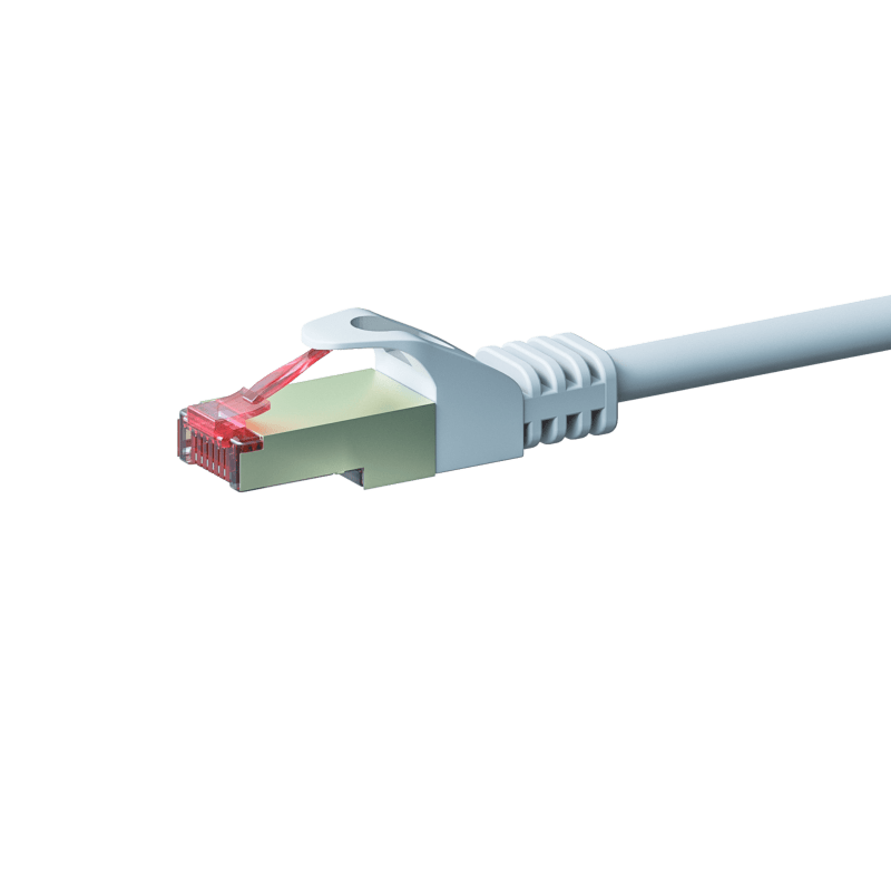 Kabel krosowy CAT6 S/FTP (PIMF) 10m biały