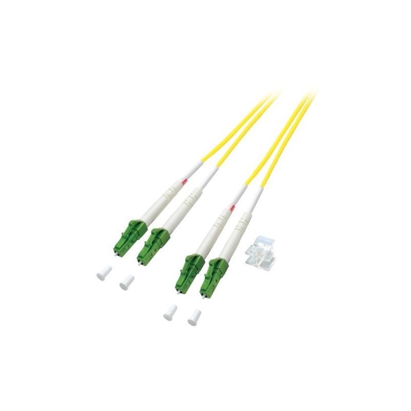 Kabel światłowodowy dupleksowy OS2 LC/APC-LC/APC 5m