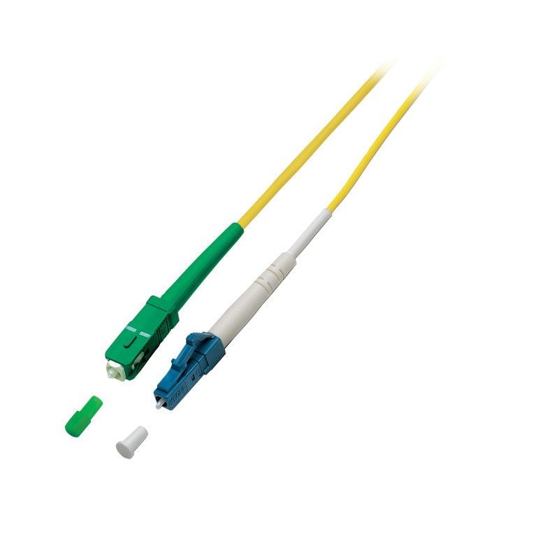 Kabel światłowodowy OS2 simplex SC/APC-LC 10m