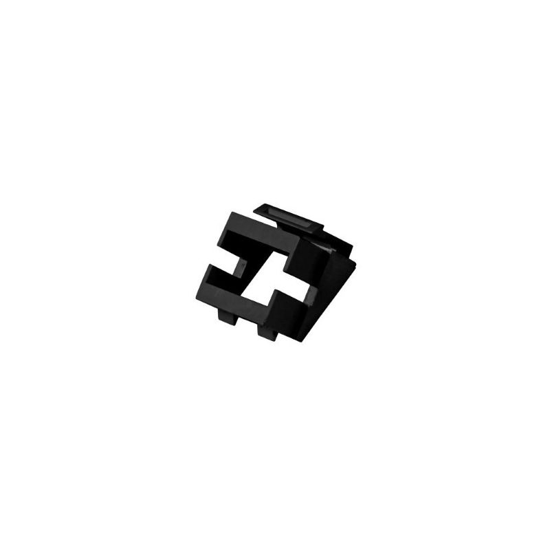 Czarny adapter Keystone