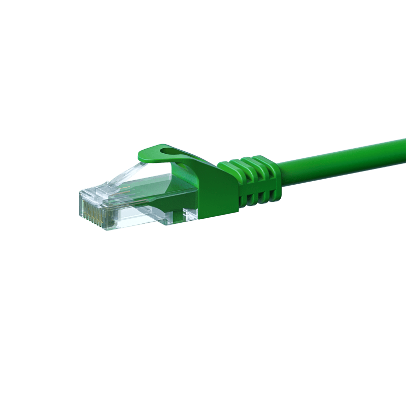 Kabel krosowy UTP CAT6 5m zielony - CCA