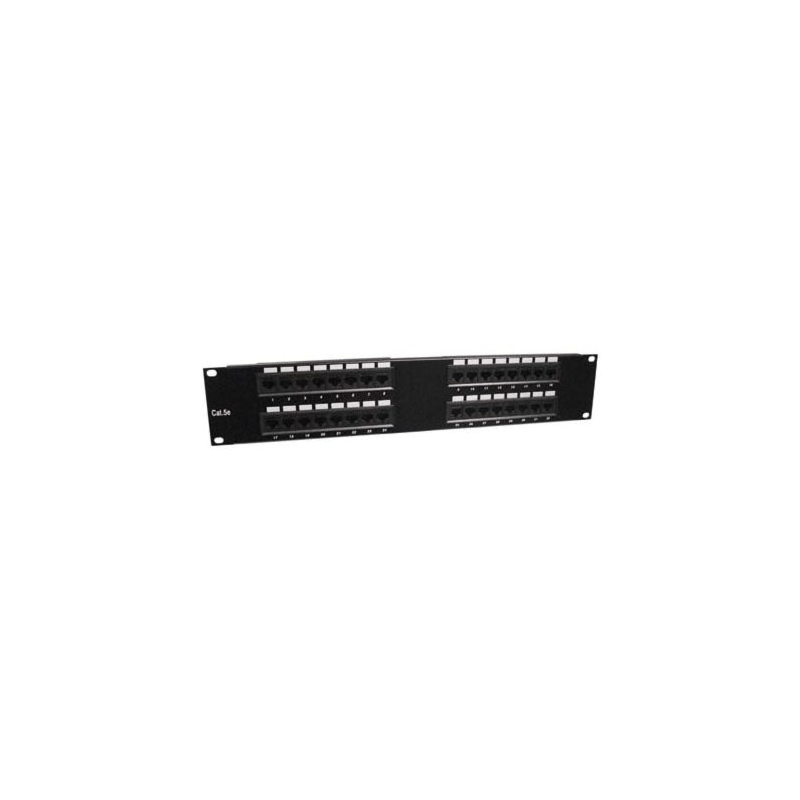 19-calowy panel krosowy UTP 2U 32xRJ45 Cat 5e