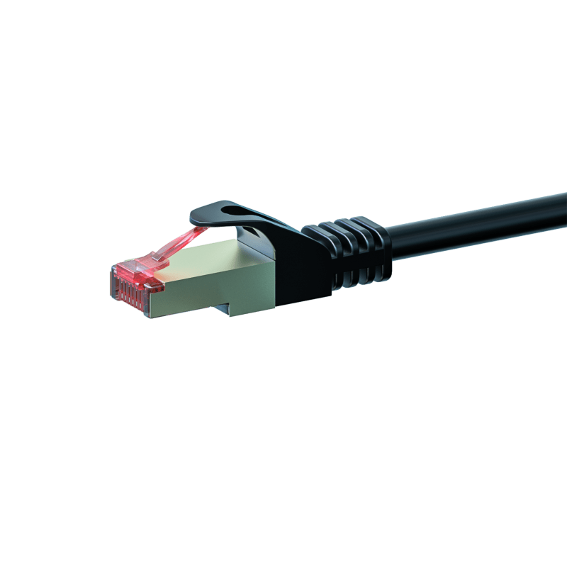 Kabel krosowy CAT6 S/FTP (PIMF) 5m czarny