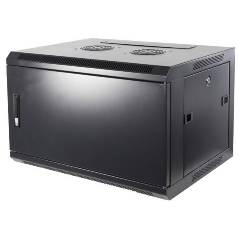 Szafka ścienna 4U z drzwiami metalowymi 600x450x280mm (szer. x gł. x wys.)