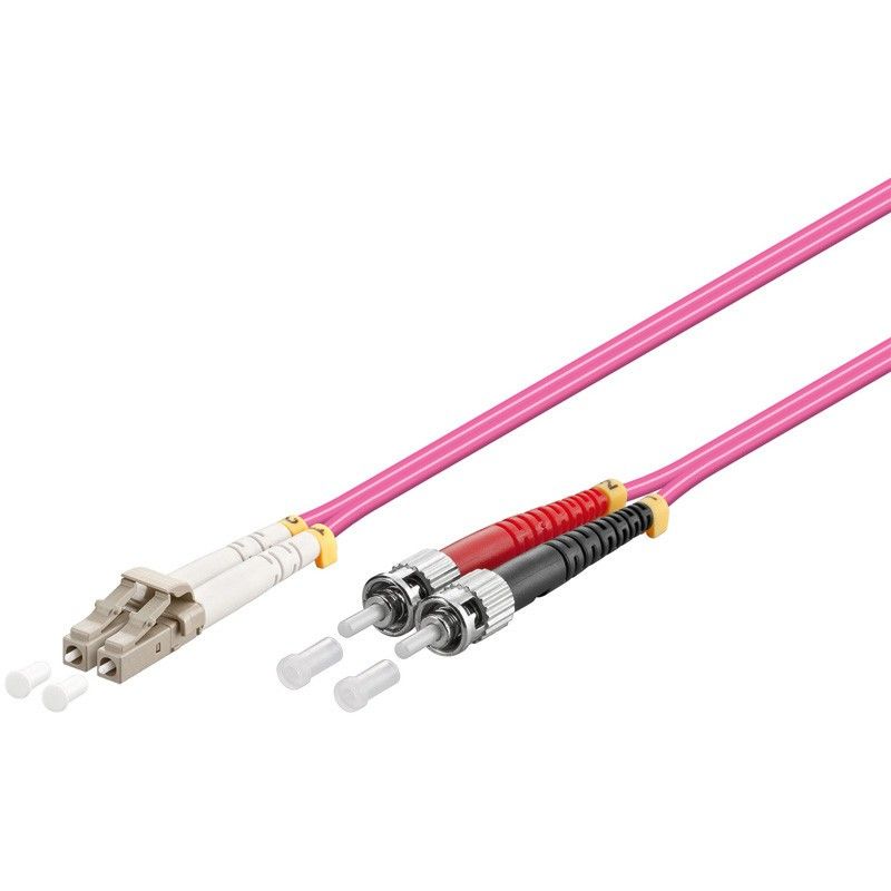 Kabel światłowodowy LC-ST OM4 0,50m